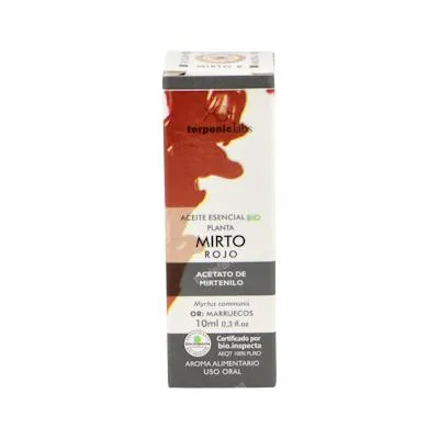 Aceite esencial de mirto rojo alimentario BIO 10 ml, Terpenic