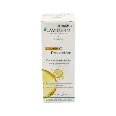Laviderm vitamina C pro-active facial 30 ml, Lavigor
