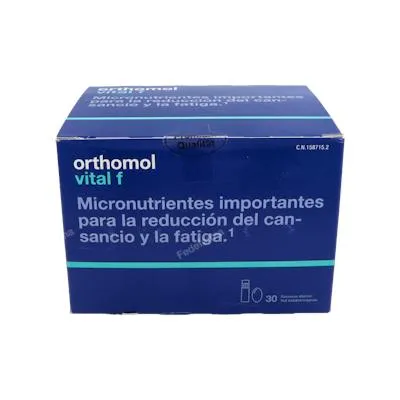 Vital F beb 30 ampollas, Orthomol
