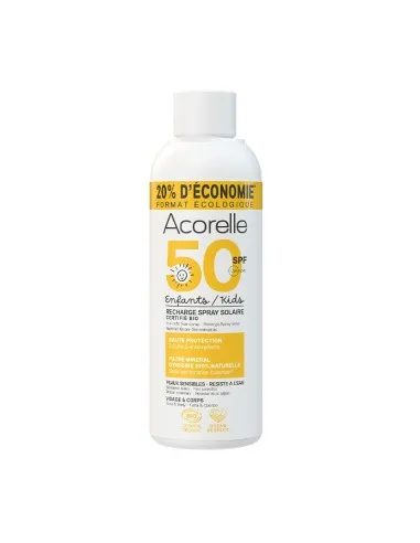 Recarga spray solar niños SPF50, Acorelle