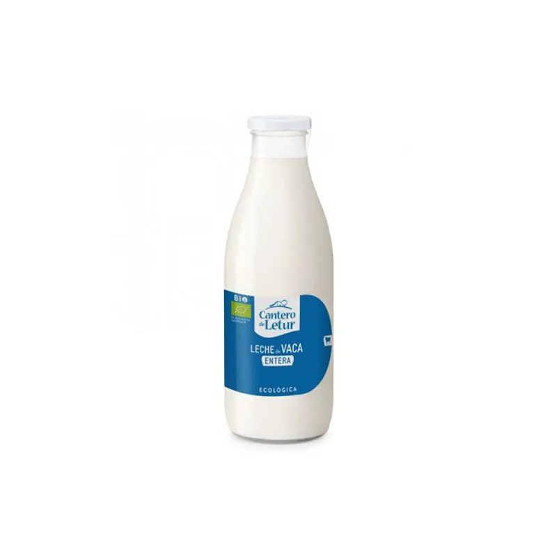 Leche vaca entera cantero letur vegetalia BIO 1 l, Cantero De Letur