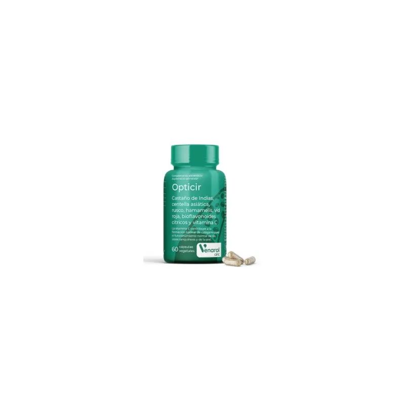 Opticir castaño,centella,rusco..60cap, Herbora