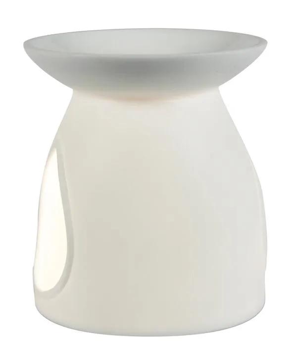 Difusor a vela de porcelana Liso . 10,5x9, Kerzenfarm