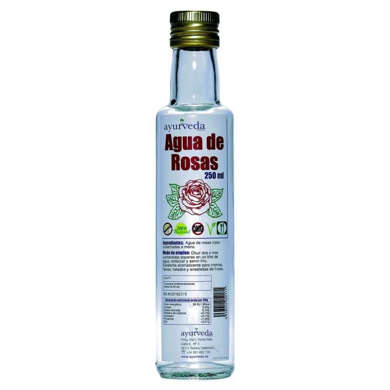 Agua rosas BIO 250 ml, Ayurveda