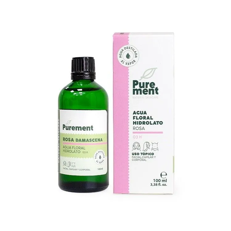 Hydrolat de Rose BIO 100 ml, Purement