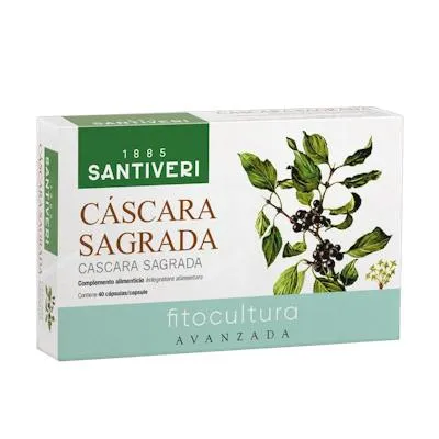 Cascara sagrada 40 cápsulas, Santiveri