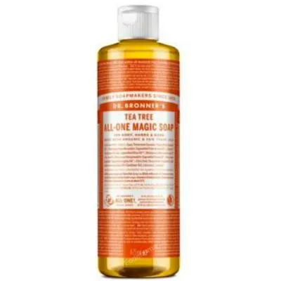 Jabón líquido árbol del té 475 ml, Dr. Bronner´s