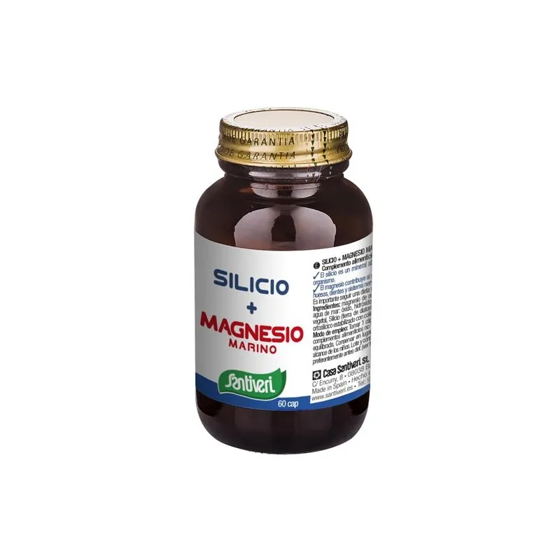 Silizium + Meeresmagnesium 60 Kapseln, Santiveri