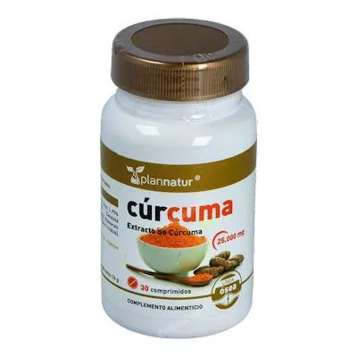 Cúrcuma 95% 30 comprimidos, Plannatur