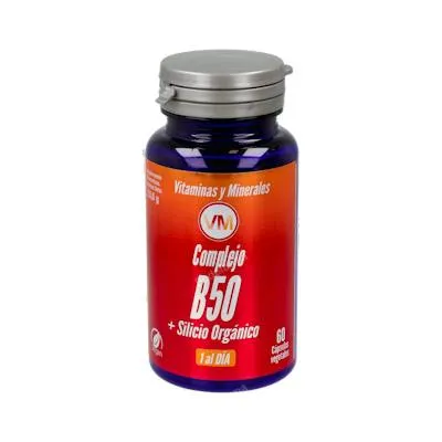 Complejo B50 + silicio 60 cápsulas, Ynsadiet