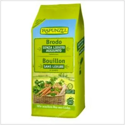 Caldo de verduras brodo sin levadura BIO 500 g, Rapunzel