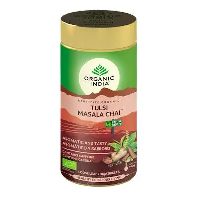 Tulsi masala chai infusión ayurvedica 100 g, Organic India