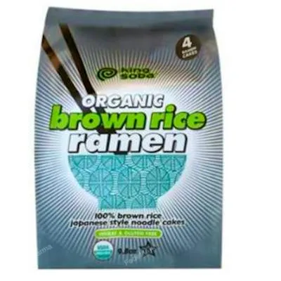 Noodles ramen arroz integral sin gluten BIO 280 g, King Soba