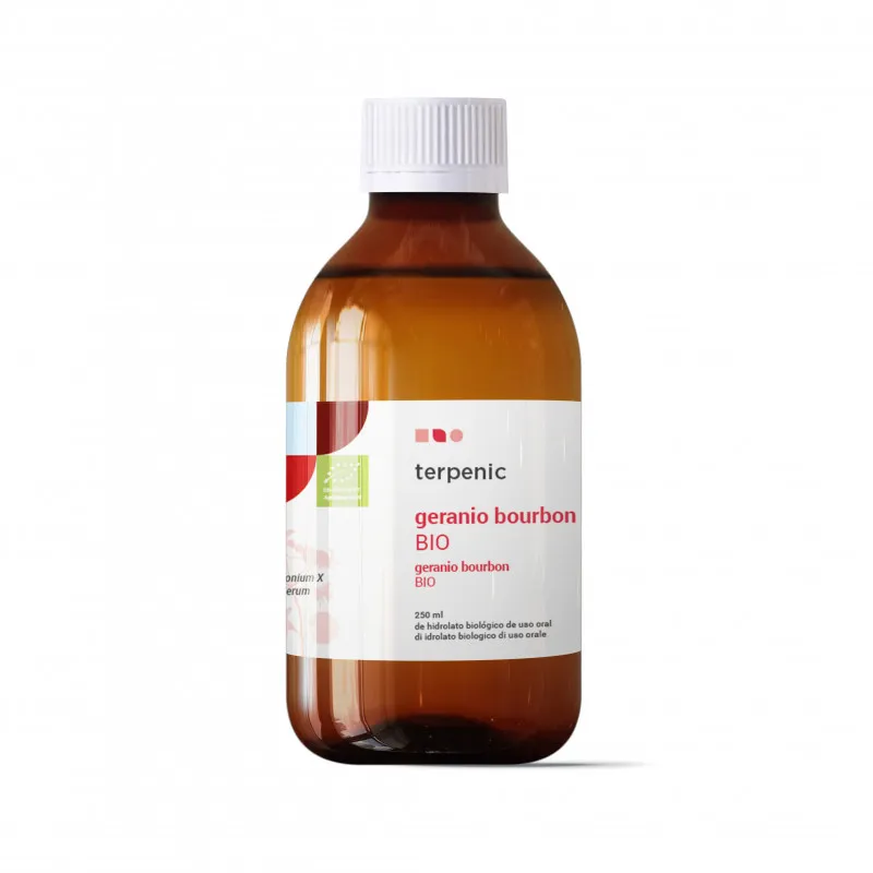 Hidrolato geranio bourbon BIO 250 ml, Terpenic