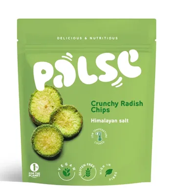 Snack de rábano con sabor a sal del Himalaya 40 g, Palse