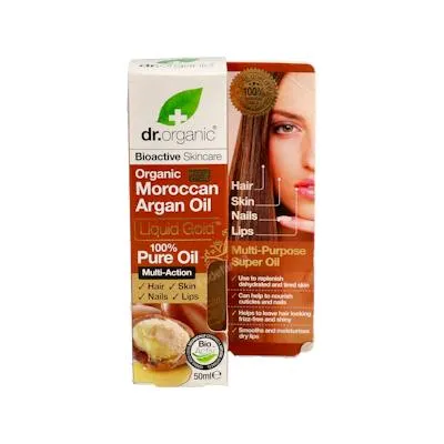 Aceite puro aceite argan marroqui 50 ml, Dr. Organic