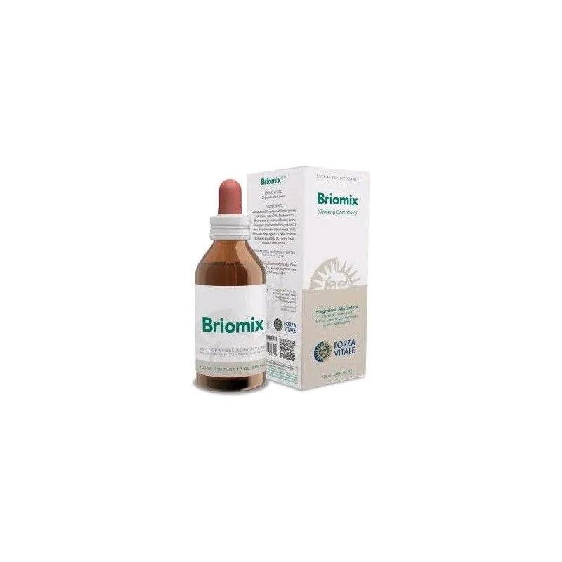 Briomix (zusammengesetzter Ginseng) Extrakt 100 ml, Forza Vitale