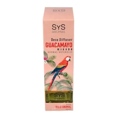 Ambientador difusor guacamayo wild animal 90 ml, Sys