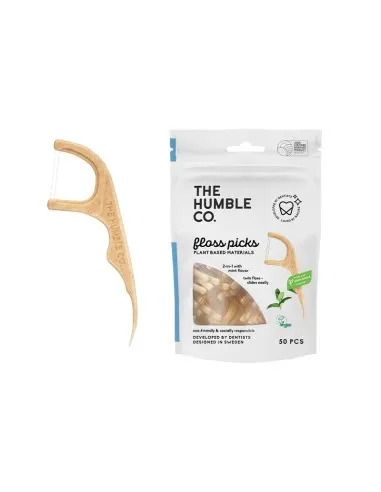 Hilo dental con mango - 50 und, The Humble Co.
