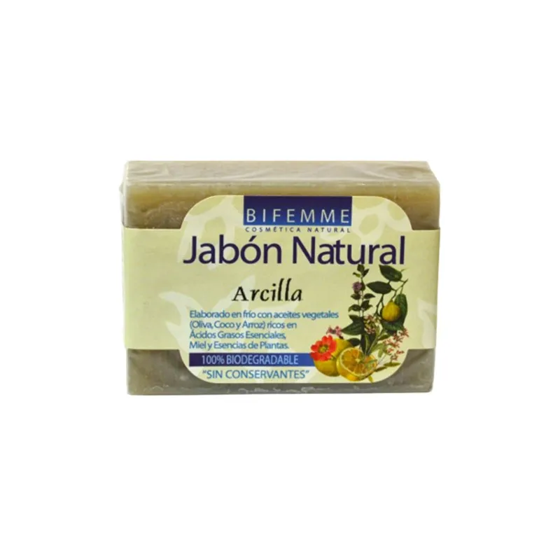 Sapone all'argilla 100 g, Bifemme