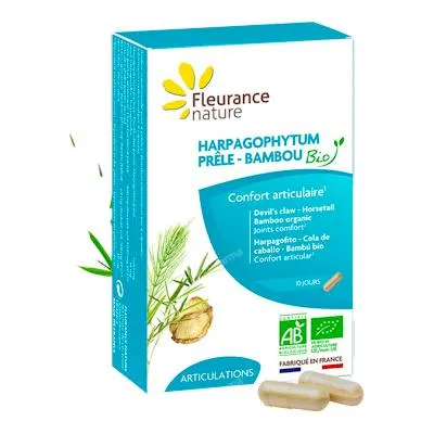 Harpagofyt paardenstaart bambu - 10 dagen BIO 40 capsules, Fleurance Nature