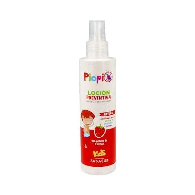 Loción piopio desenr. prevent piojos fresa 200 ml, Sanasur