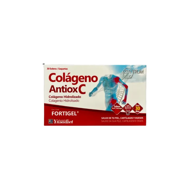 Nutriox colágeno antiox fortigel 30 sobres, Zentrum