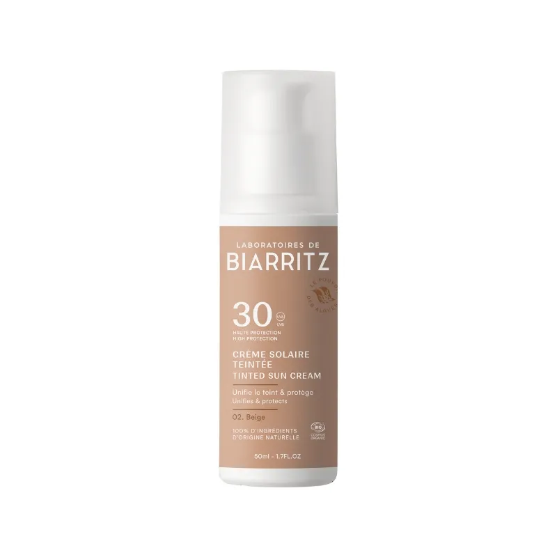 Laboratori biarritz crema viso colore beige SPF 30, Laboratoires de Biarritz