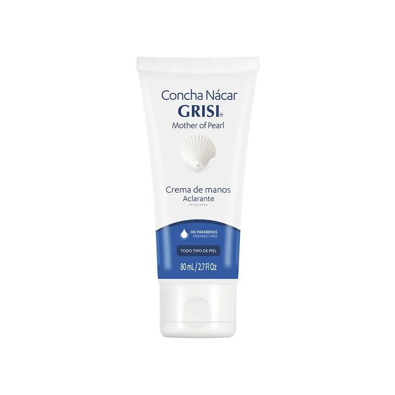 Crema manos concha nacar 80 ml, Grisi
