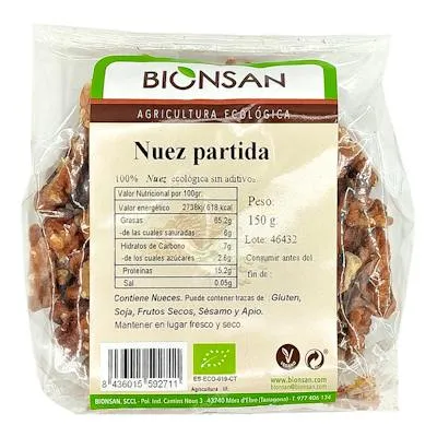 Nuez mitades 150 g, Bionsan