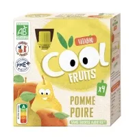 Cool fruits manzana pera BIO 4 x 90 g, Vitabio