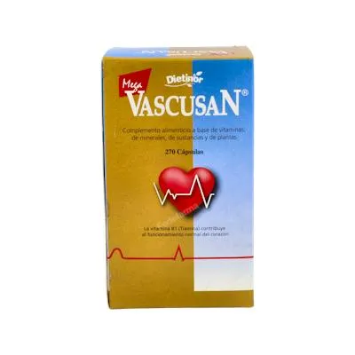 Mega vascusan 270 cápsulas, Dietinor (vascusan)