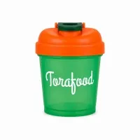 Batedora mini verde - laranja 300 ml, Torafood