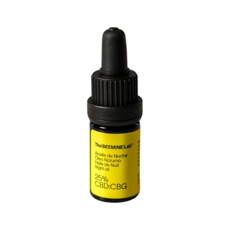 Aceite de noche 25% cbd:cbg (5:1) 5 ml, The Beemine Lab