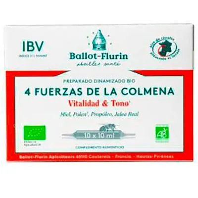 Dynamized preparation 4 forces of the hive 10 ampoules, Ballot-flurin