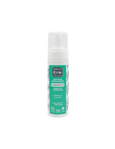 Espuma limpiadora purificante, Naturabio