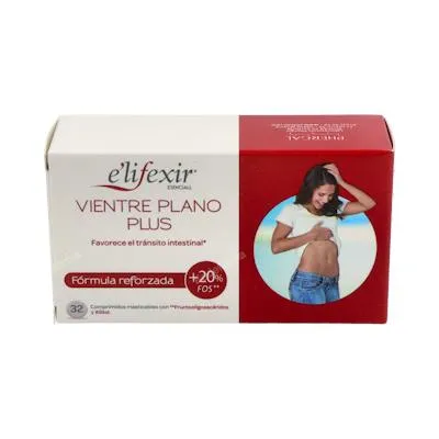 Salud vientre plano plus 32 comprimidos, Elifexir