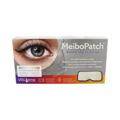 Meibopatch rest-heat closed eye mask reusable 1 UN, Visufarma