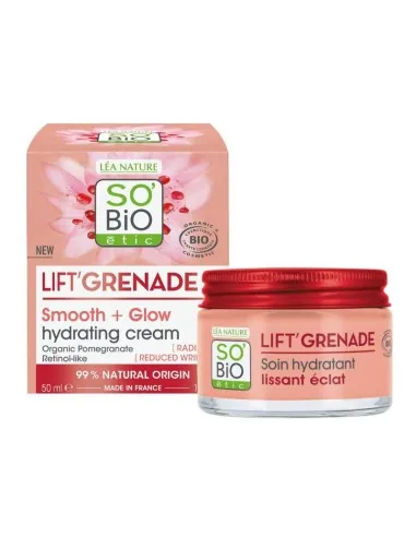 Crema hidratante lift’ granade retinol-like, SO'BiO étic