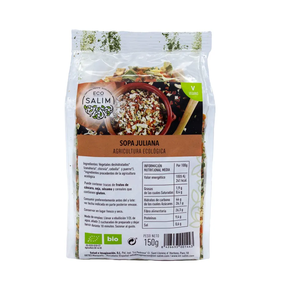 Julienne-Suppe BIO 150 g, Ecosalim