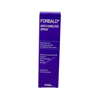 Forbald loción pulverizador 125 ml, Interpharma