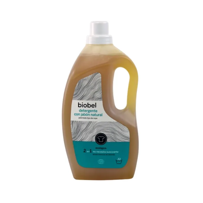 Detergente ropa maquina jabón natural 1.54 l, Biobel