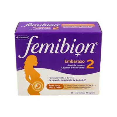 Pronatal 2 28comp 28 cápsulas, Femibion
