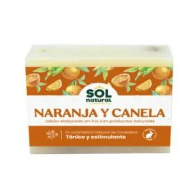 Zimt-Orangen Seifenstück 100 g, Solnatural