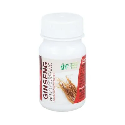 Ginseng rojo coreano 500 mg caps 60 uds., Ghf