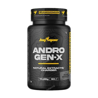 Andro gen X 90 cápsulas, Bigman