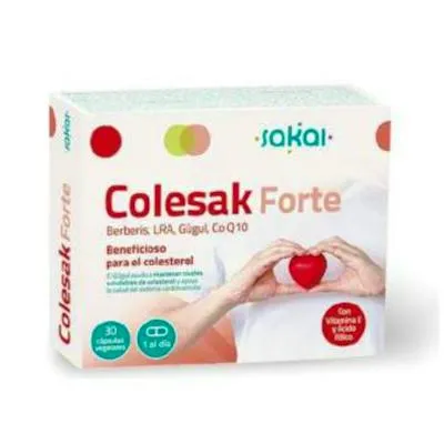 Colesak forte 30 cápsulas, Sakai