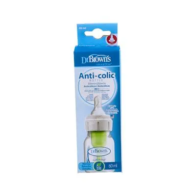 Biberon options b/estre sili redon +0 ml 60 ml, Dr. Brown´s