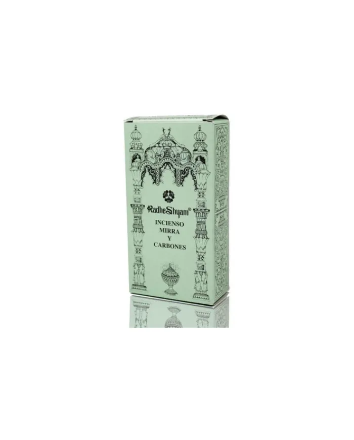 Encens myrrhe et charbons 100 g, Radhe Shyam