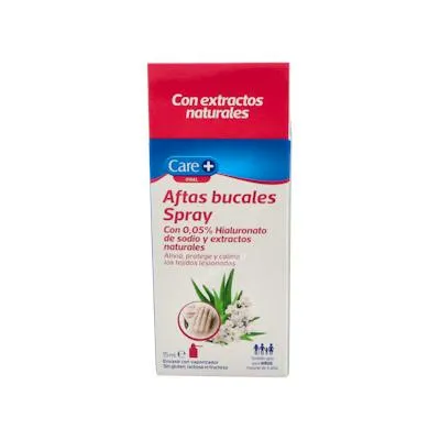 Aftas spray bucal 15 ml, Care+